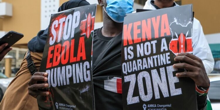 Kenya’s health minister apologizes to court over controversial US-backed Ebola facility