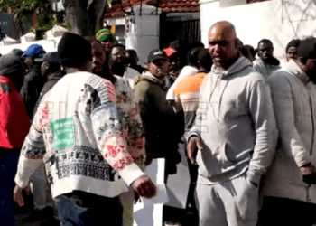“We’re frustrated, stranded here without shelter, food,” Nigerians protest delayed repatriation flights in South Africa