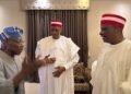 Kwankwaso pays courtesy visit to Obasanjo in Kano