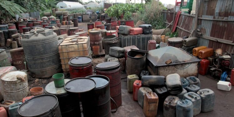 52,000 litres of stolen crude oil uncovered in Rivers: Nigerian Navy