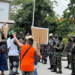 Protesters converge on Abuja, seek Oyo pupils, teachers’ safe return amid heavy security around Aso Villa