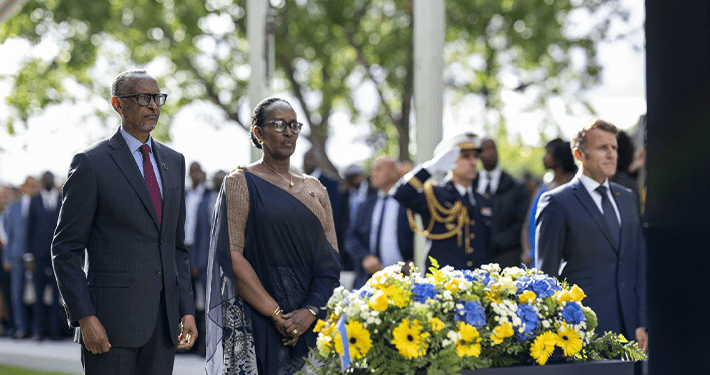 Kagame praises Macron for admitting France’s failure to stop Rwandan genocide
