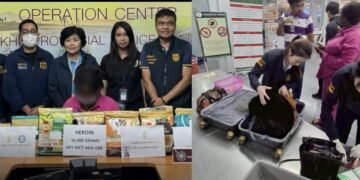 Tongues wag as South African woman arrested at Thailand airport with 16kg heroin hidden in pet food bags