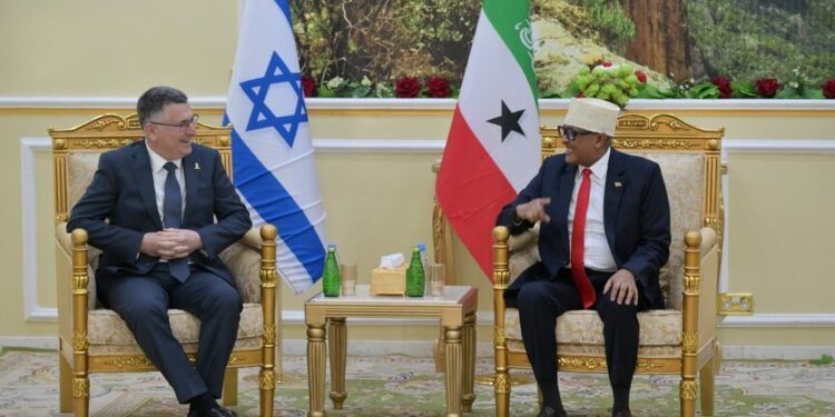 President of Somaliland breakaway region makes 1st visit to Israel, to open embassy in Jerusalem