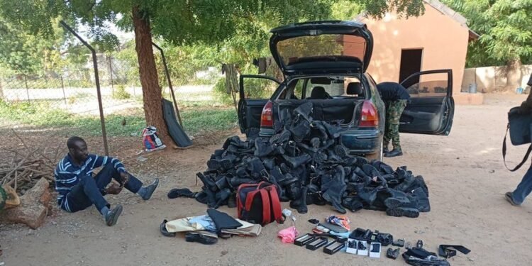 Troops nab Zamfara terrorist logistics supplier, recover 150 combat boots