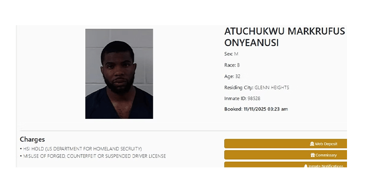 U.S. court jails Nigerian man Atuchukwu Onyeanusi for fraud, identity theft