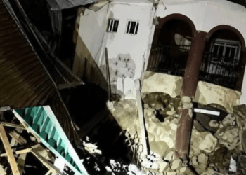 Several students trapped as three-storey hostel collapses in Anambra