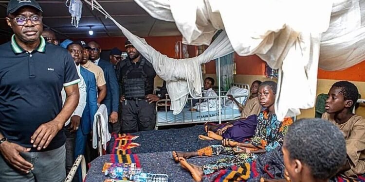 Makinde visits rescued pupils, teachers, pledges support for full recovery