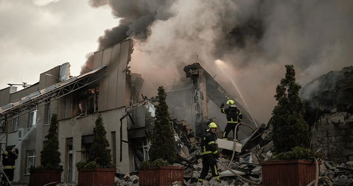 Thirteen people killed as Russia rained bombs on Kyiv, says Ukraine