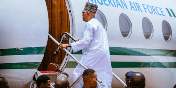 Shettima departs Abuja for ECOWAS summit in Freetown