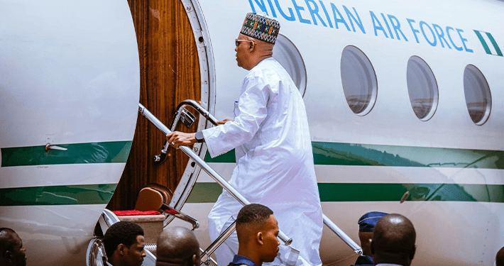 Shettima departs Abuja for ECOWAS summit in Freetown