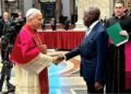 My wife being Redeemed Church pastor downplays religious crisis in Nigeria, Tinubu tells pope’s emissary