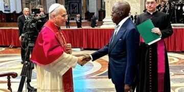 My wife being Redeemed Church pastor downplays religious crisis in Nigeria, Tinubu tells pope’s emissary