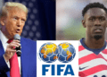 Trump thanks FIFA for lifting Folarin Balogun’s one-match suspension ahead of Belgium showdown