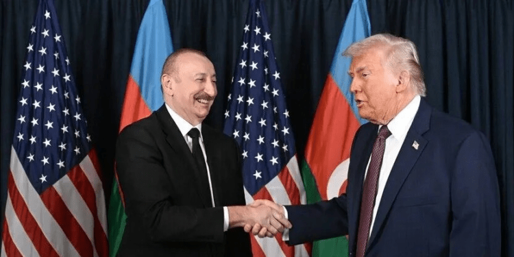 Azerbaijan’s president says Trump brought about ‘turning point’ in pursuit of peace in South Caucasus
