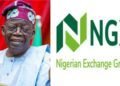 Tinubu lauds NGX, economic team as stock market value rises to N160 trillion