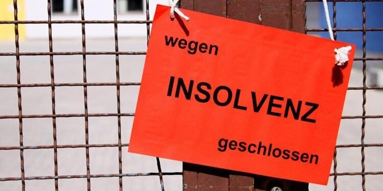 German business bankruptcies hit 20-year high amid economic slowdown