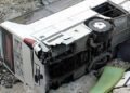 12 killed after tourist bus overturns in Hungary
