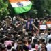 Police disperse thousands of cockroach party protesters with water cannons