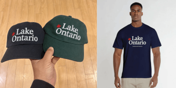 Canadian clothing line launches T-shirts, hats of  “Lake Ontario” after Trump’s renaming move
