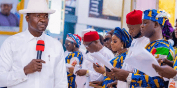 Gov Nwifuru threatens to deal ‘mercilessly’ with LG chairmen, Ebonyi residents if APC loses
