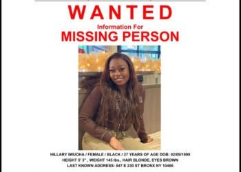 Unease as police declare 27-year-old Nigerian lady missing in U.S.
