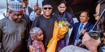 Shettima arrives in India for BRICS leaders’ summit