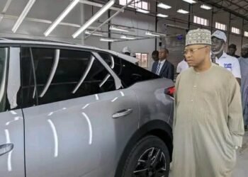 Uba Sani unveils Dangote-manufactured Peugeot 5008, pledges government patronage