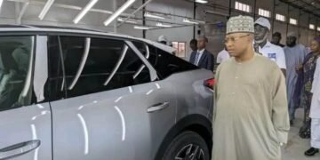 Uba Sani unveils Dangote-manufactured Peugeot 5008, pledges government patronage