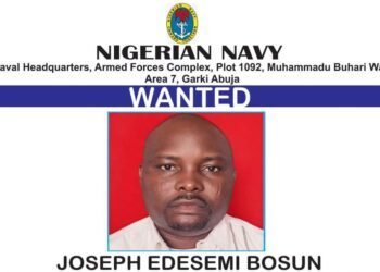 Navy declares man wanted over alleged oil theft, extortion