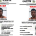 Police declare criminal suspect Usman Ibrahim wanted
