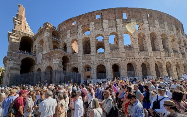 Rome’s Colosseum closes after worker falls to his death