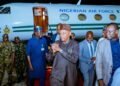 Shettima returns to Nigeria after BRICS summit in India