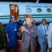Shettima returns to Nigeria after BRICS summit in India