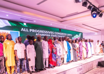 Gov. Fintiri inaugurates 3,000-member APC campaign council in Adamawa