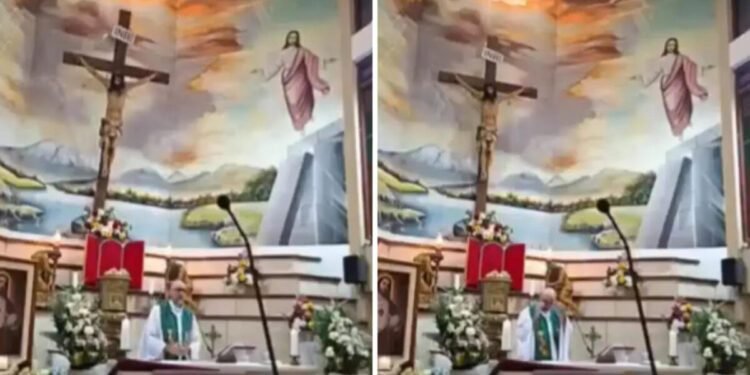 Catholic priest dies after Jesus’ statue falls on him during service