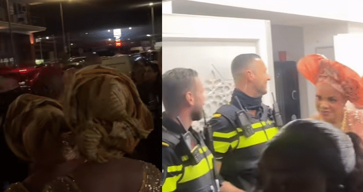 Police disrupt Nigerian wedding in Netherlands over alleged noise pollution