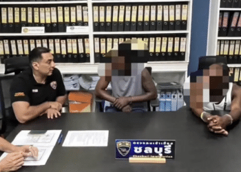 Two Nigerians arrested in Thailand for alleged cocaine possession, immigration violations