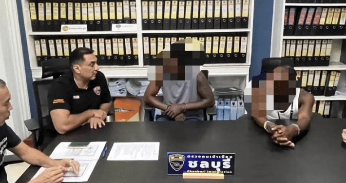 Two Nigerians arrested in Thailand for alleged cocaine possession, immigration violations