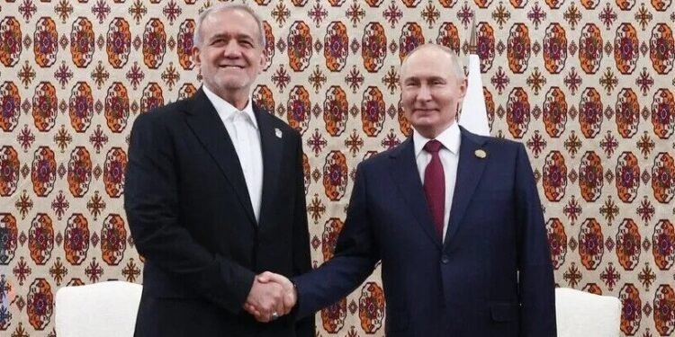 Iranian, Russian presidents discuss expanding economic, strategic cooperation