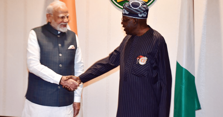 Tinubu hails Indian PM Modi for 25 years in political power